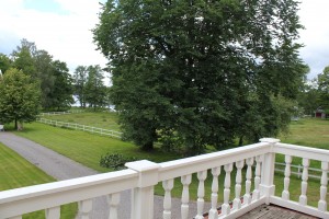 Utsikt från balkong